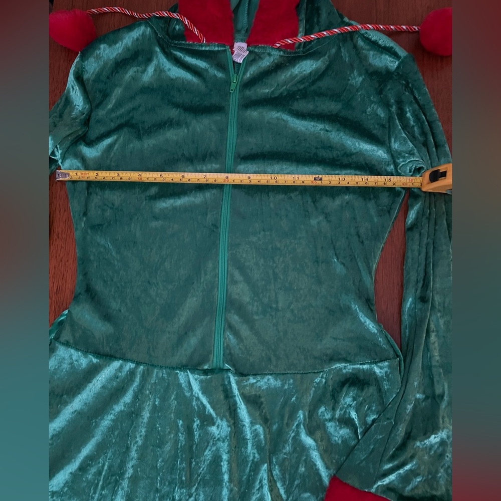 NWT Green & Red Sassy Elf Santa Costume Set - Picture 7 of 10